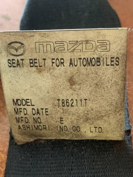 Ремінь безпеки задній лівий Mazda 5 05-10, T86211T, 0434090 3093663187 фото