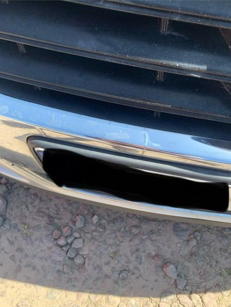 Бампер передний в сборе номер краски LA7W VW Passat B6 05-10, 3C0807217D GRU 3041259403 фото