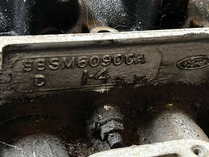 ГБЦ Головка Блока цилиндров Ford Escort 1.4 CVH (1986-1990) 88SM6090CA 2885632774 фото