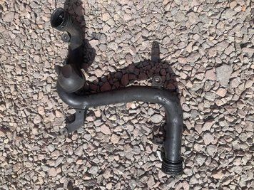 Шланг (патрубок) інтеркулера лівий1.9tdi VW Volkswagen Touran 03-15, Caddy 04-15, Passat B6 05-10, Golf 03-, 038906051B, 1K0145770 3005374829 фото