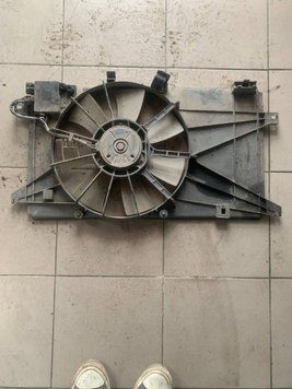 Вентилятор радіатора охолодження в зборі Mazda 5 2.0d 05-10, RF7P-15-025, RF7P15025, LFB71515Y, LFB7-15-15Y, RF7P-15-210, 2959025901 фото