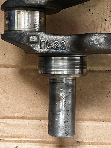 Колінвал MB Mercedes Sprinter 903 /Vito w639 w638 w203 w210 w 2.2 CDI R61100 DE22 2885632669 фото
