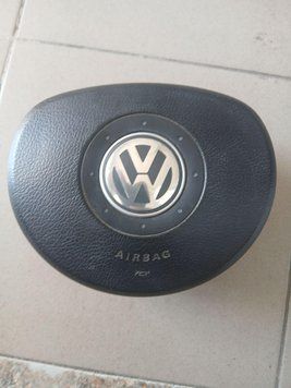 Подушка безопасности водителя в руль VW Volkswagen Touran 03-10, 1T0880201D4EC, 1T0880201D 2994778397 фото