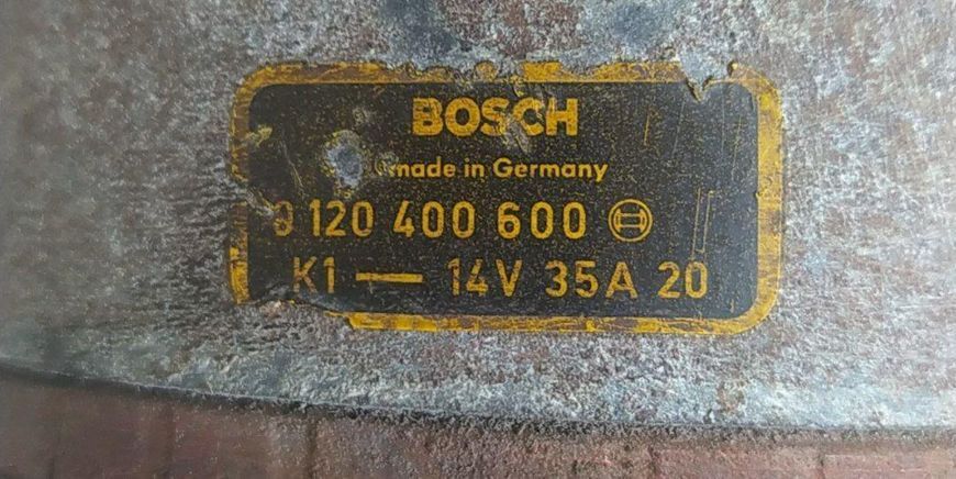Генератор Mercedes-Benz R107 0120400600 2885634848 фото
