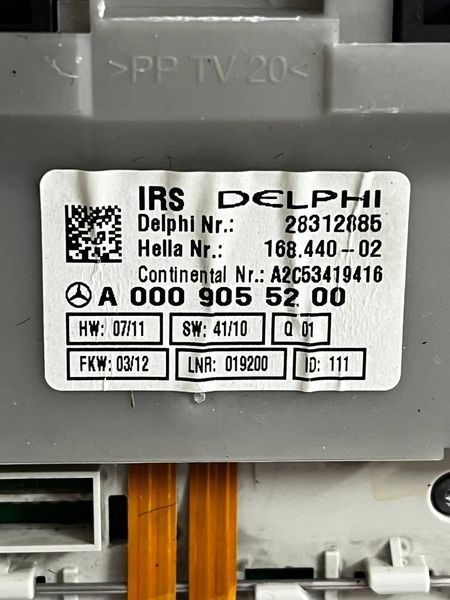 Плафон Освещение салона MB Mercedes E-Class W212 A2129066401 A0009055200 2885634641 фото