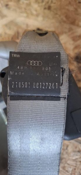 Ремень безопасности для заднего сидения, Audi A6, С5, 97&ndash;05, 4B9857805 2885637461 фото