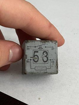 Реле 53 вентилятори звукового сигналу VW Volkswagen PASSAT B6 AUDI A4 B6 SKODA FABIA Seat 141951253B, 20240072 2885632582 фото
