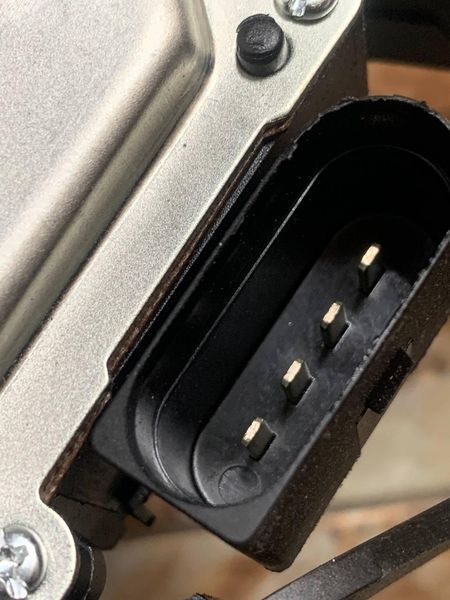 Двигатель стеклоочистителя заднего стекла VW Volkswagen Touran, Caddy, 03-15, 1T0955711C, 19SKV106 3018682727 фото