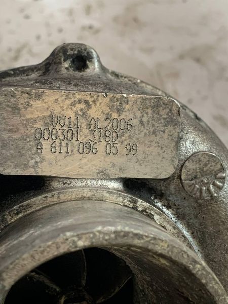 Турбина MERCEDES SPRINTER 2.2L A61109605991 2885638434 фото