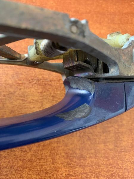 Ручка дверей задніх правих в зборі VW Volkswagen Touran 03-10 1T0839886A 7H0837205DGRU 3014819866 фото