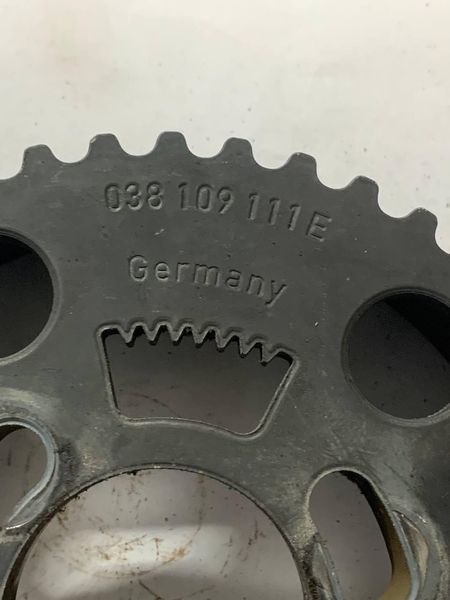 Шків, Шестерня, Зірочка розподільного валу VW Volkswagen Passat b5, B5 Audi A4, A6, 038109111E 2885632811 фото