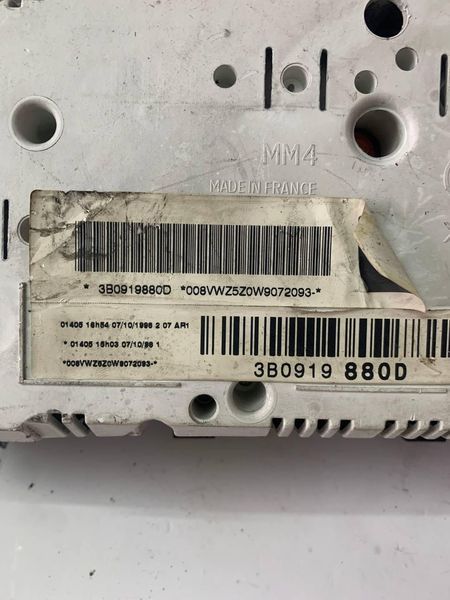 Щиток приборов панель спидометр приборка VW Volksvagen Passat B5 3B0919880D 2885632864 фото
