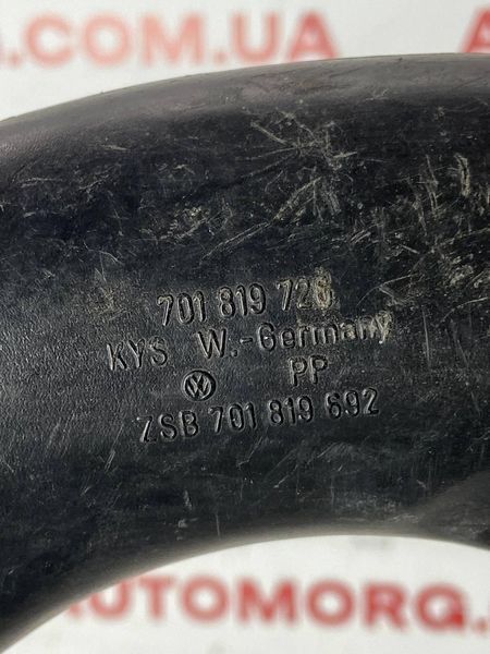Патрубок воздушного фильтра VW Volkswagen Transporter 1990-2003 701819726 2885635847 фото