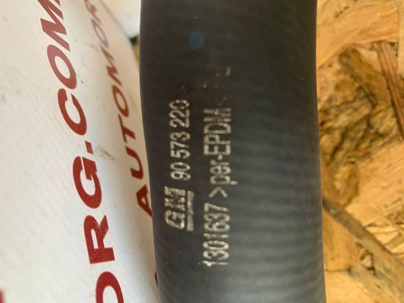 Патрубок системи охолодження радіатора , Opel Zafira A, 99-05 Astra G, 02-05, 90573220 2885637350 фото